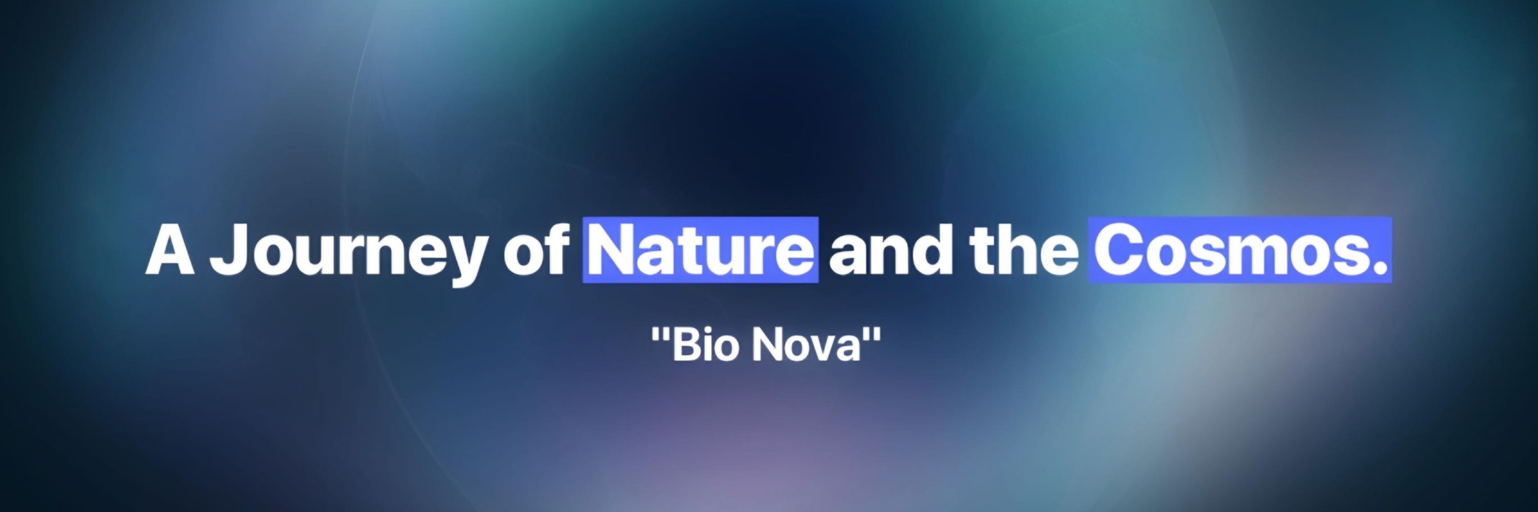 Bio Nova 🌍