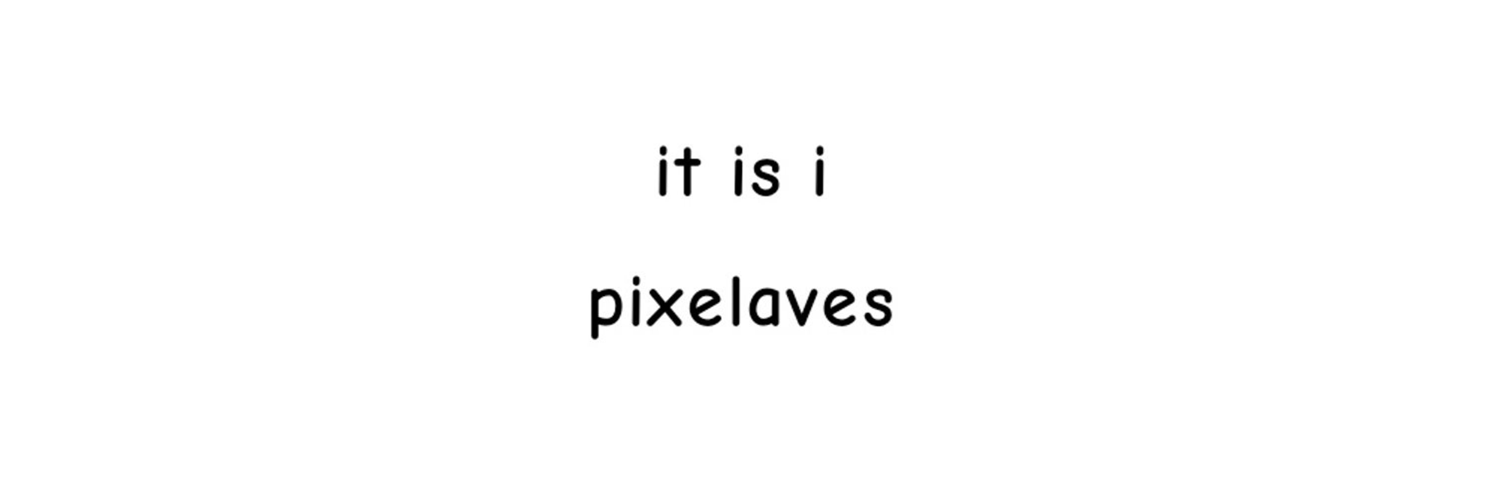 its me, not pix