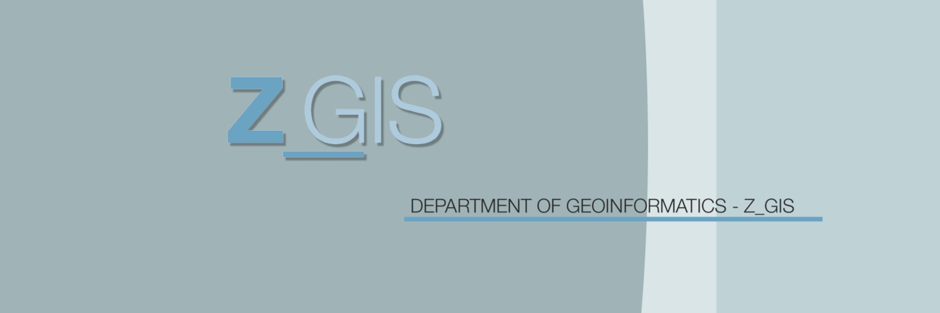 Z_GIS - Department of Geoinformatics