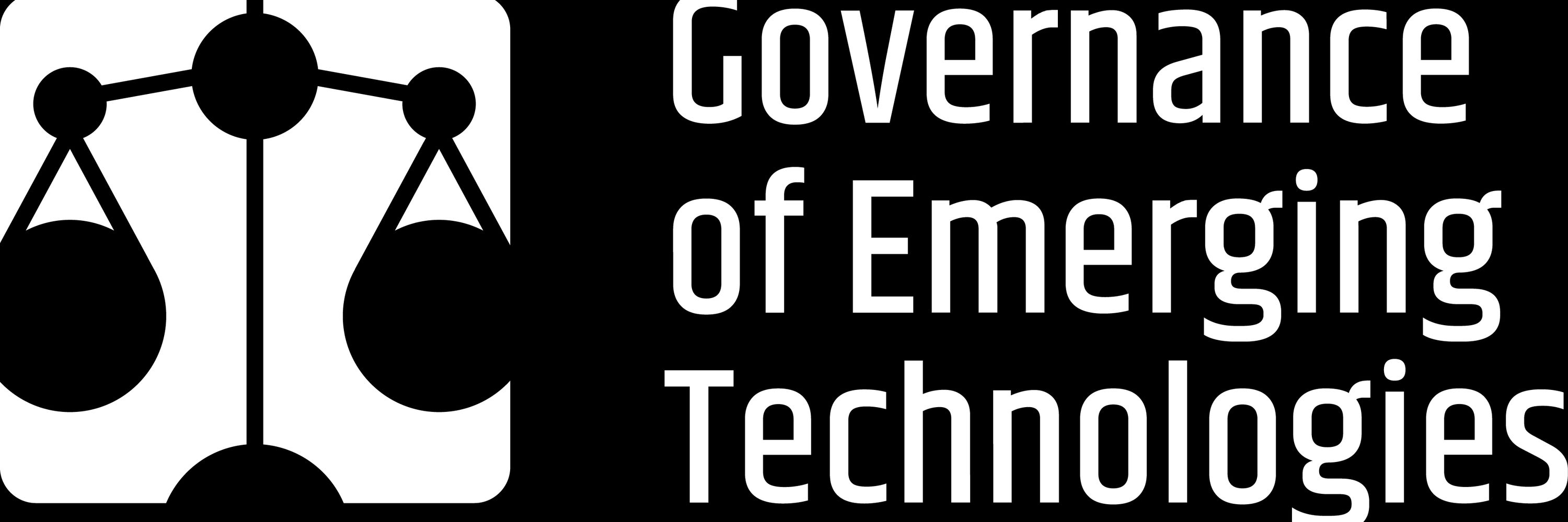 Governance of Emerging Technologies