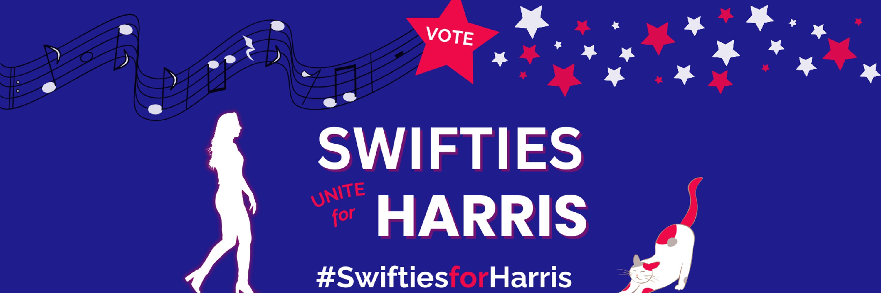 Swifties Unite #SwiftiesForHarris