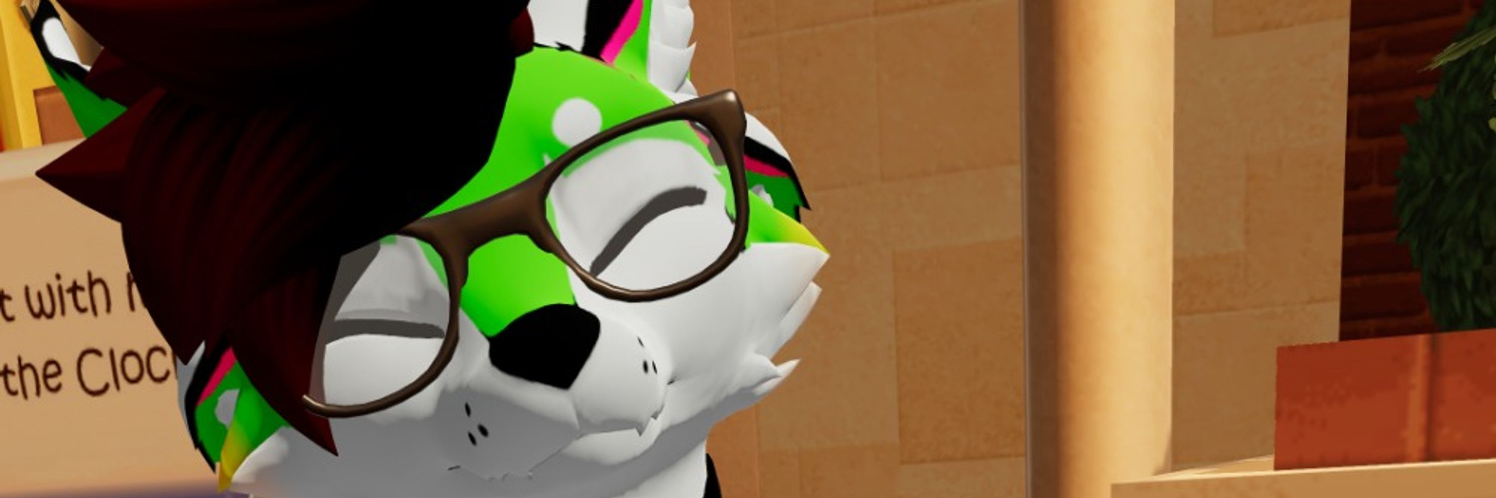 Derpy Green Floof