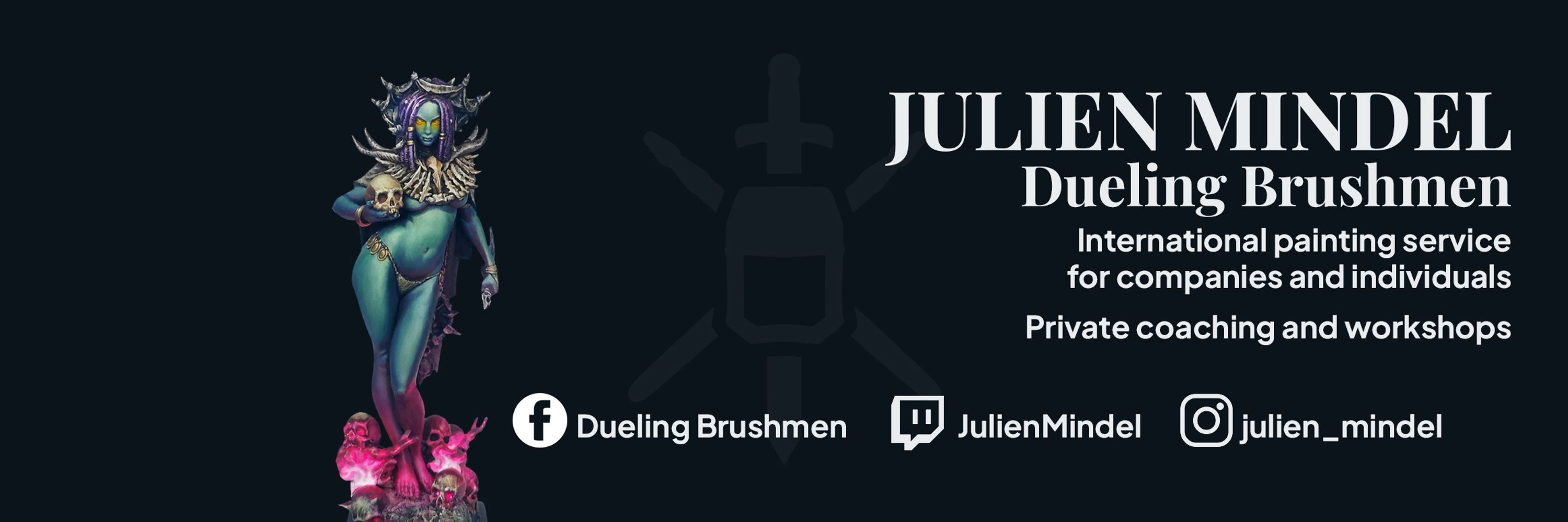 Julien Mindel | Dueling Brushmen