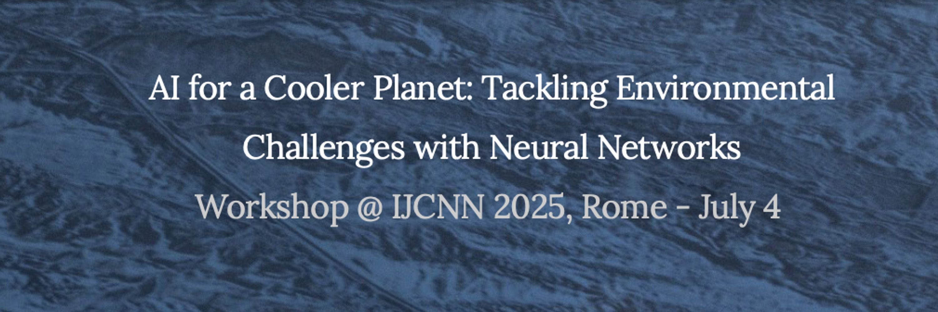 AI4CoolerPlanet Workshop
