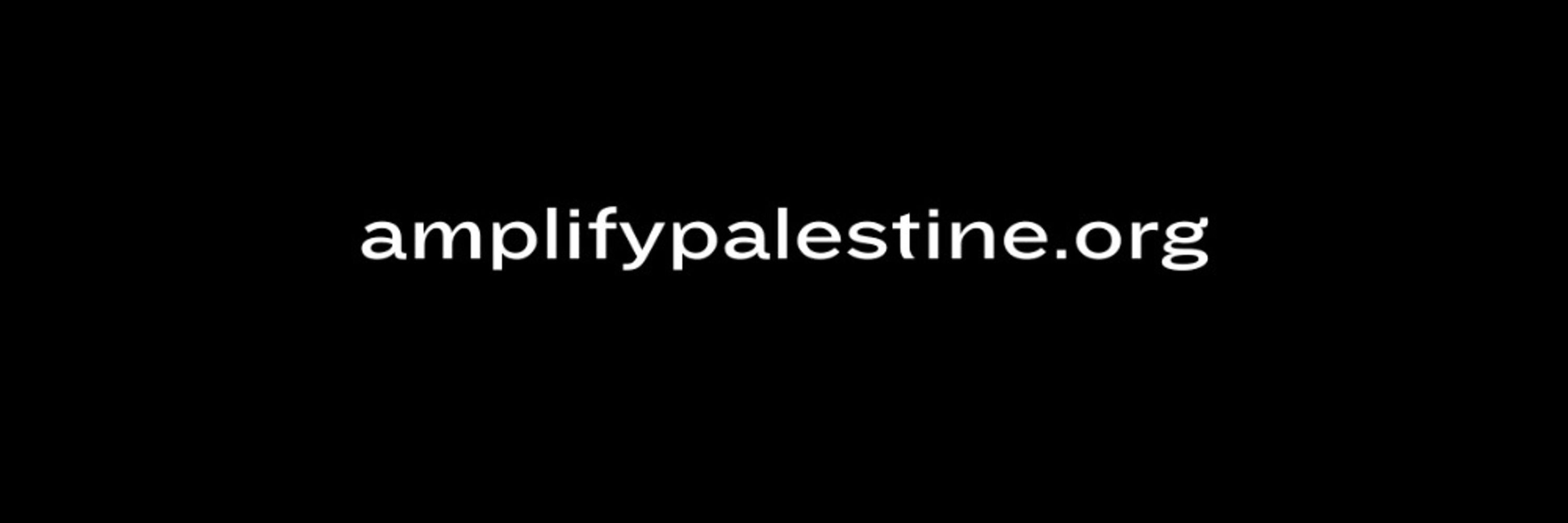 Amplify Palestine