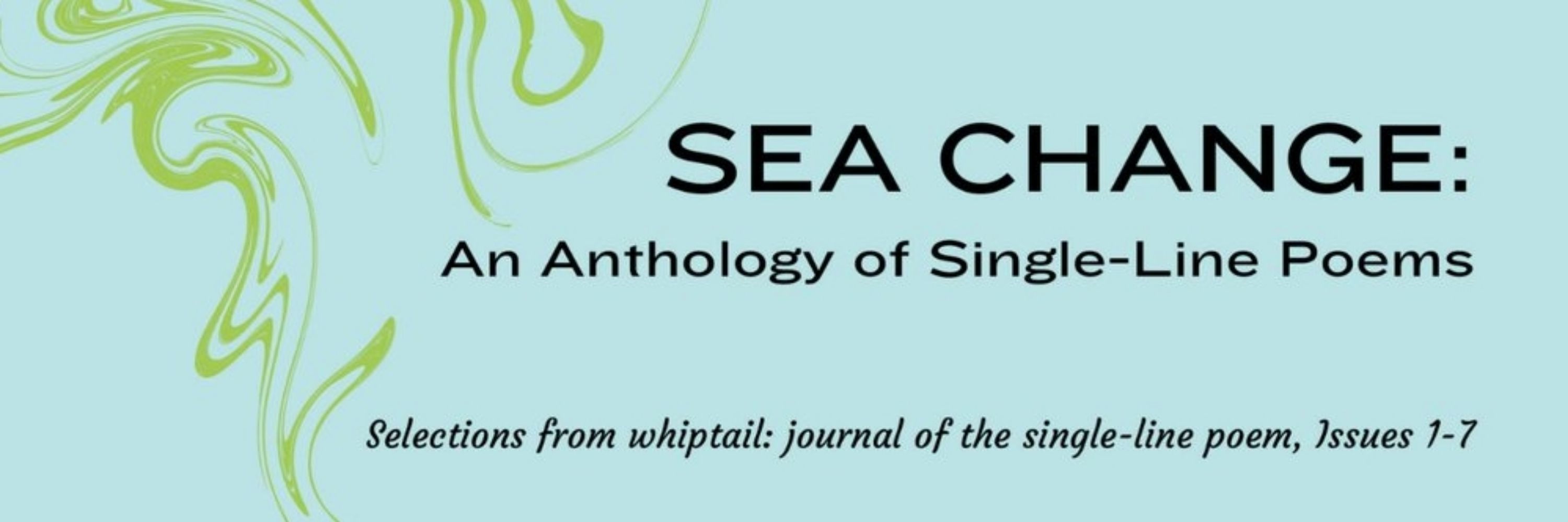 whiptail: journal of the single-line poem