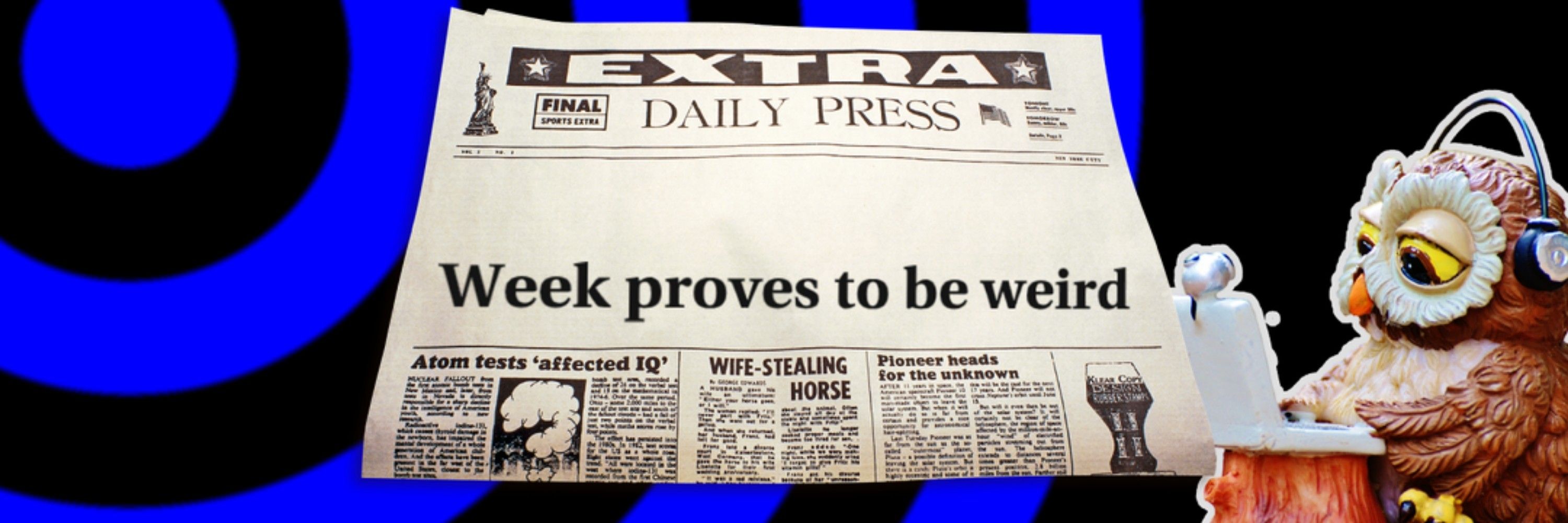 what a weird week 