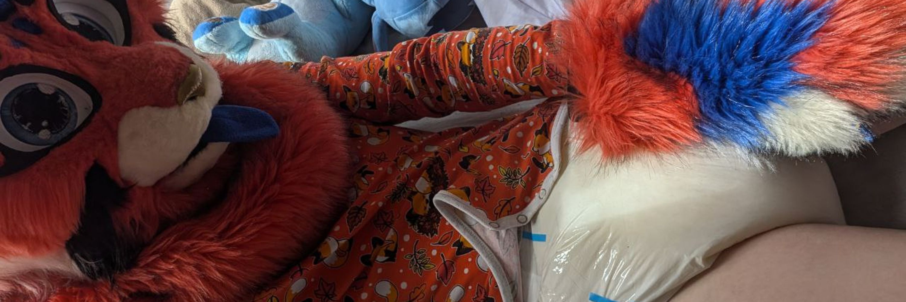 Willow diapered baby 