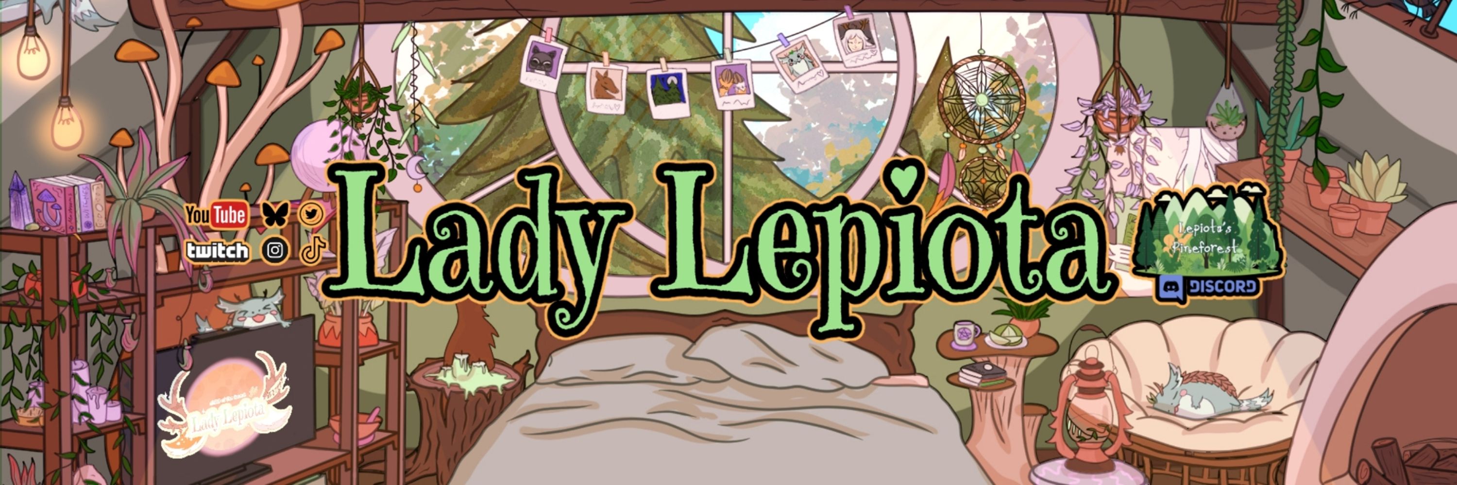 Lady Lepiota | VTuber 🦌🌲