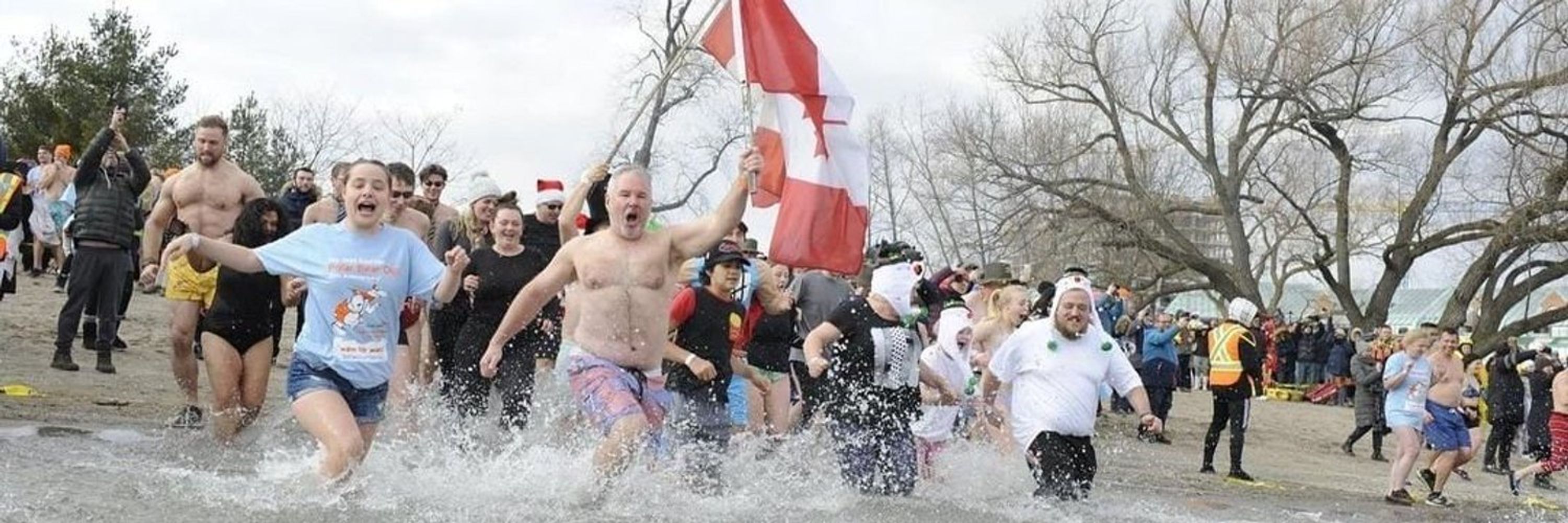 Courage Polar Bear Dip