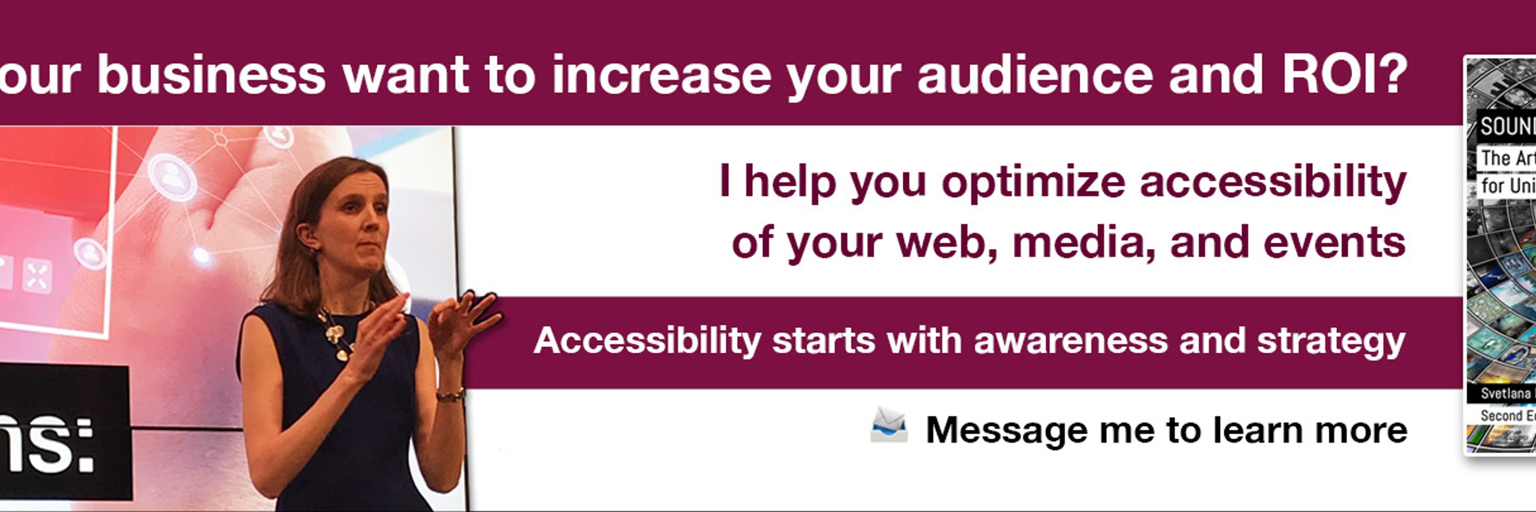 Svetlana Kouznetsova (Accessibility Consultant)