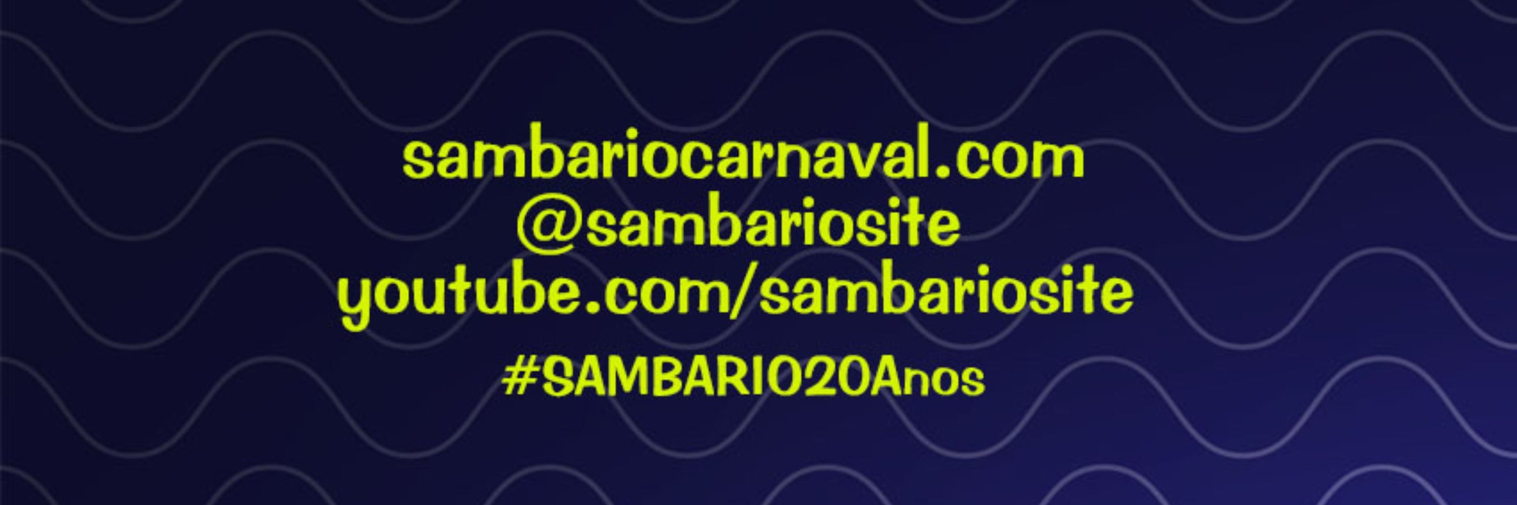 SITE SAMBARIO | #SAMBARIO20Anos 