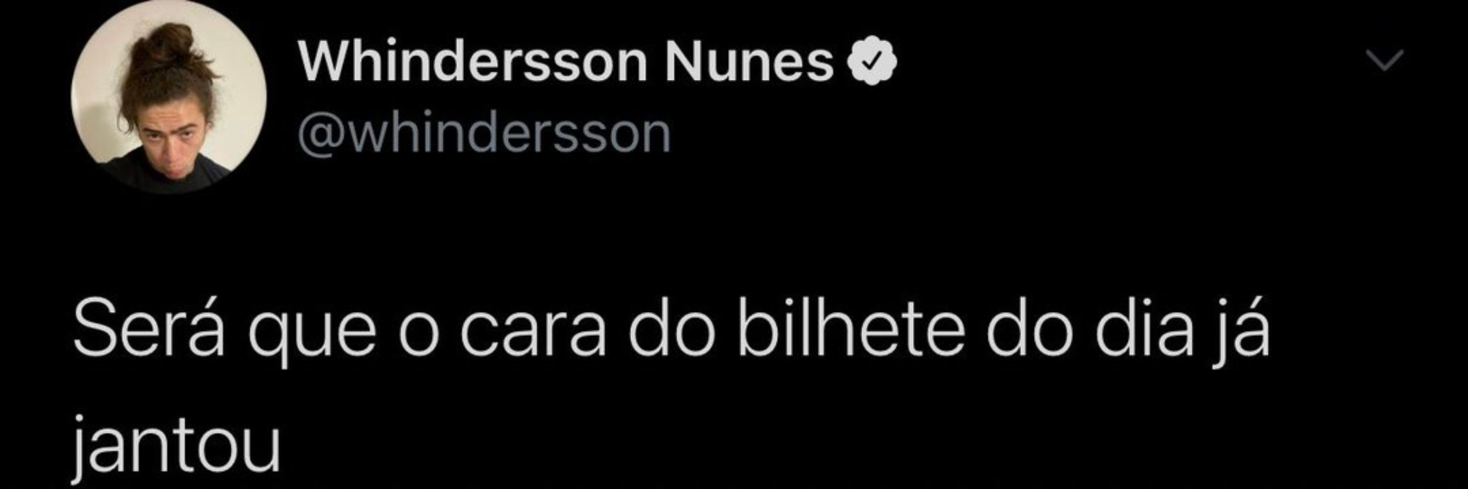 Bilhete do dia ✨