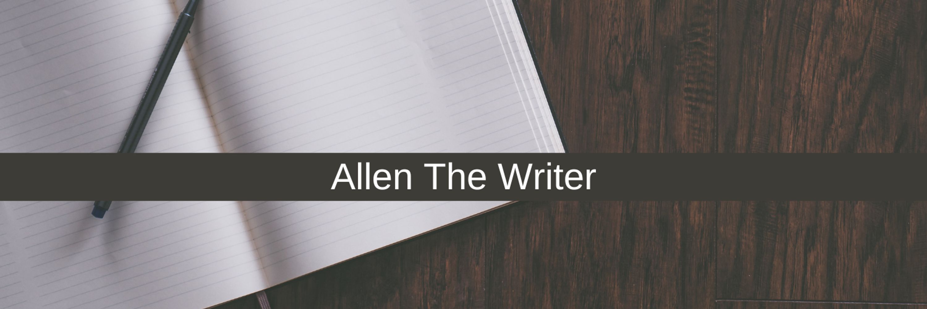 Allen The Writer