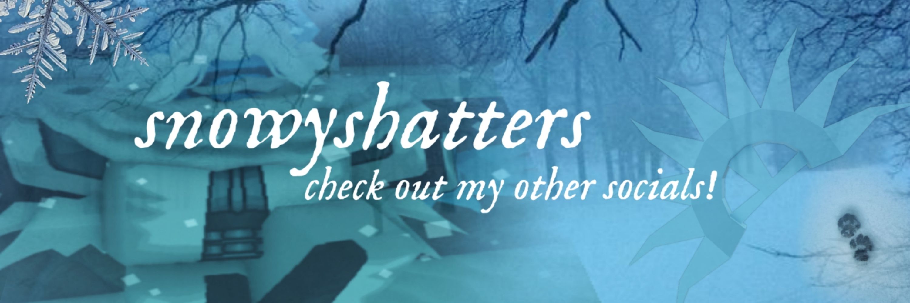 °❆⋆.ೃ࿔*:･ snowyshatters