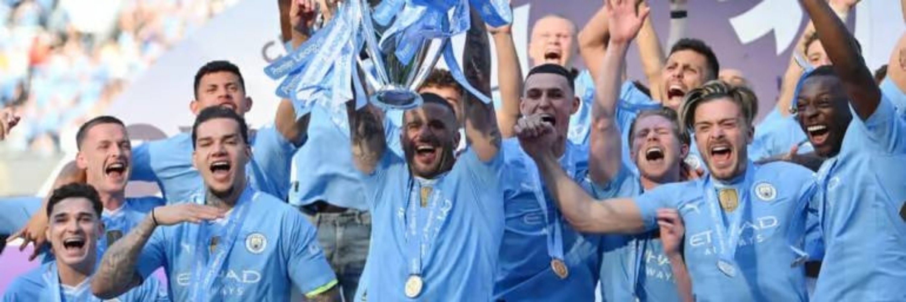 The Blue stand (Manchester city fans)