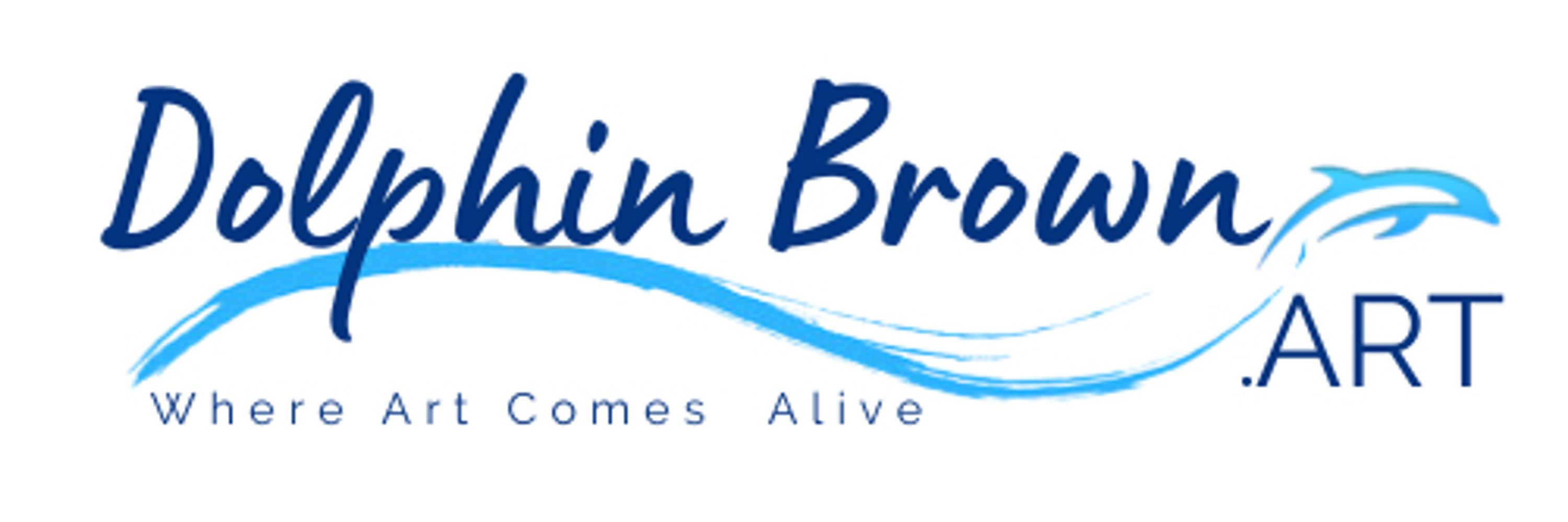 Dolphin Brown Art | Abstract Video Art