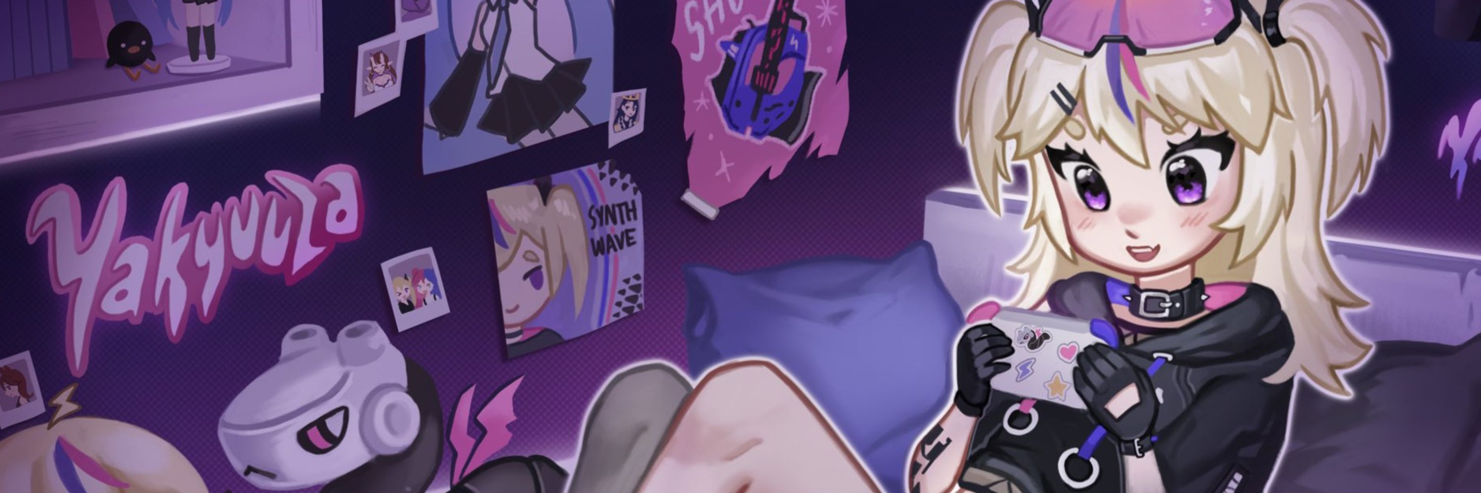 Kyuuon Cyberpunk Vtuber