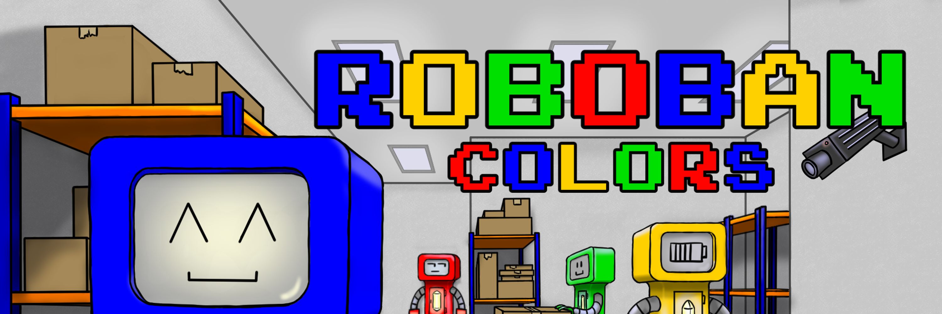 🤖 Roboban: Colors available on Steam, Itch.io and Play Store 🤖