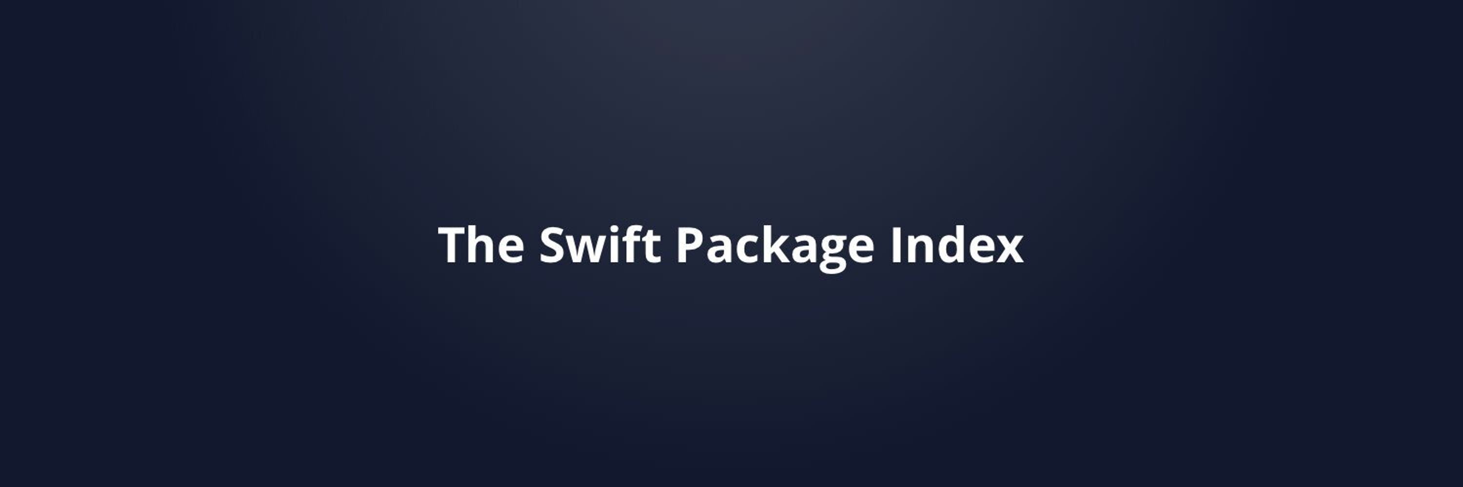 Swift Package Index