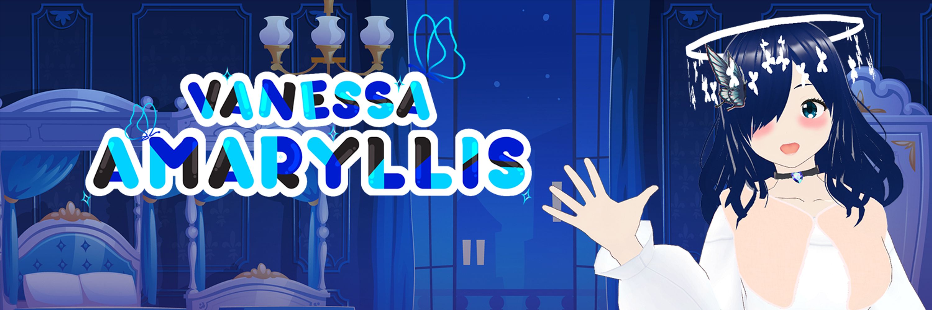 Vanessa Amaryllis 🦋 WHITE LADY VTUBER