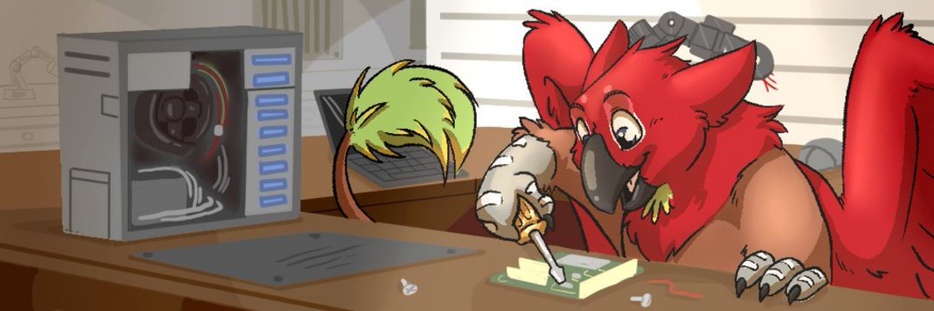 Parrot "The ParrotGryphon" Gryphon the ParrotGryphon