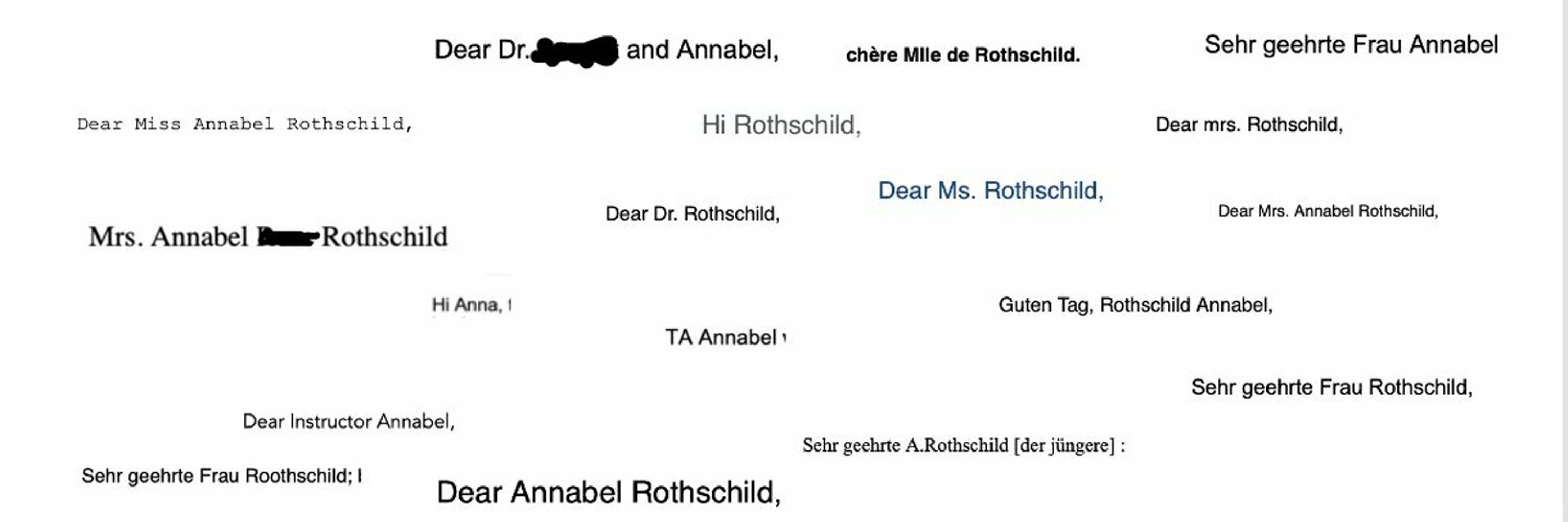 Annabel Rothschild