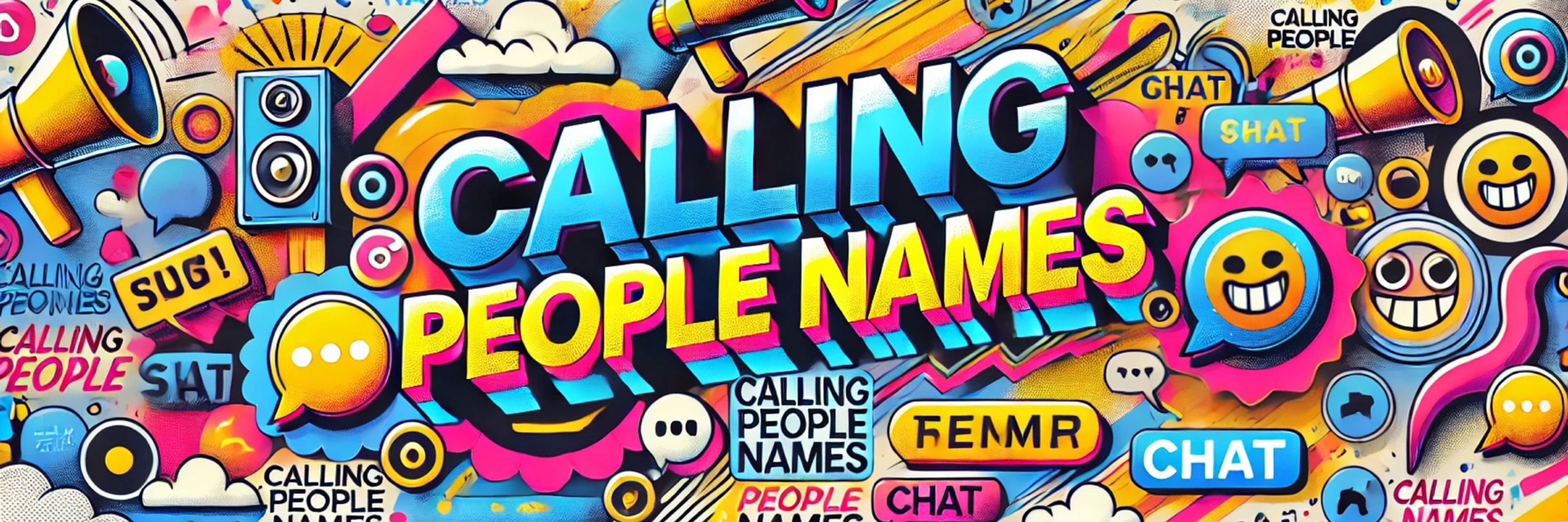 Calling People Names