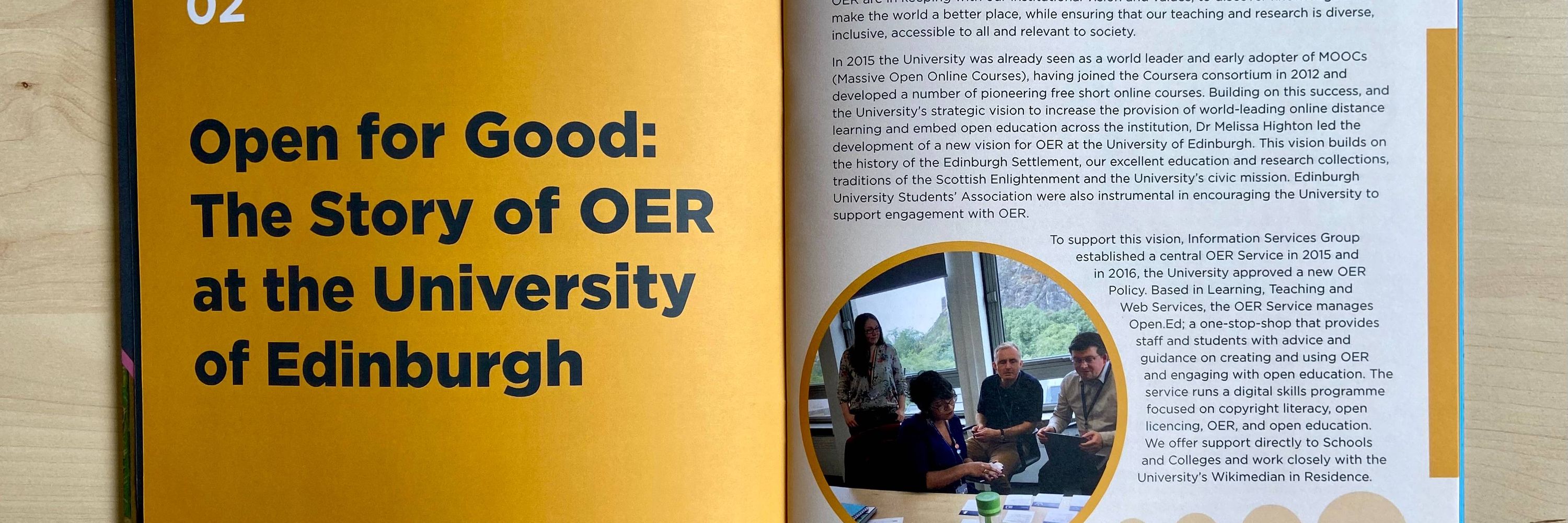 Open Education at The University of Edinburgh