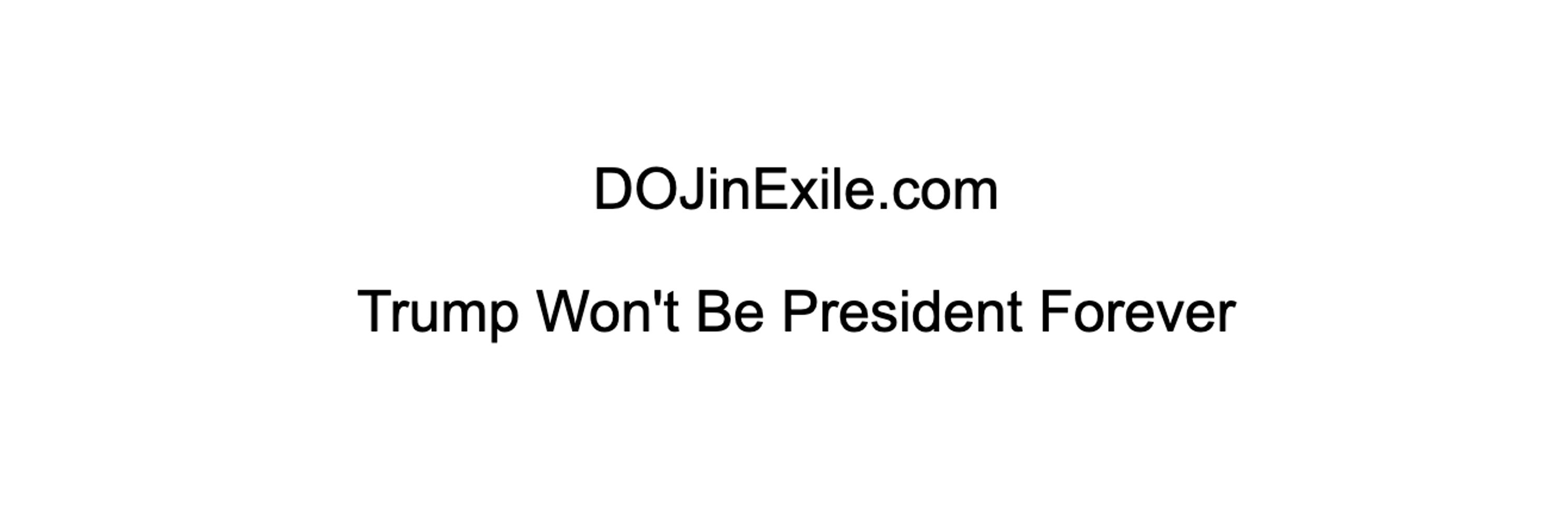 DOJinExile.com