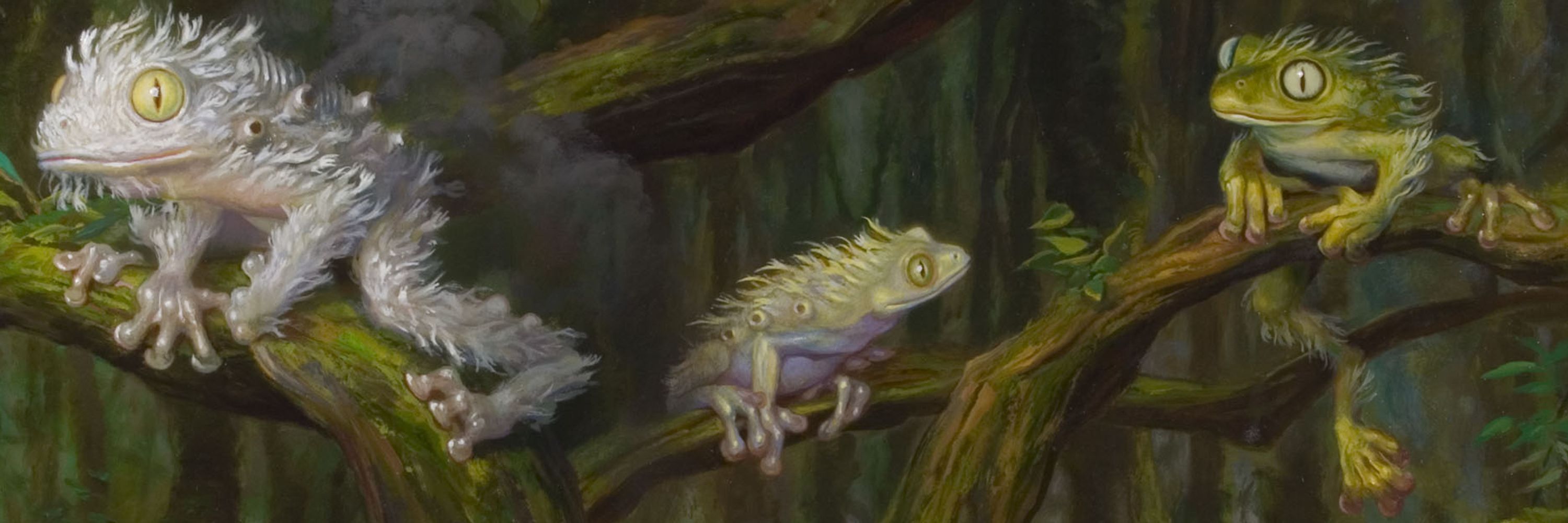 Just a frog trying to get by