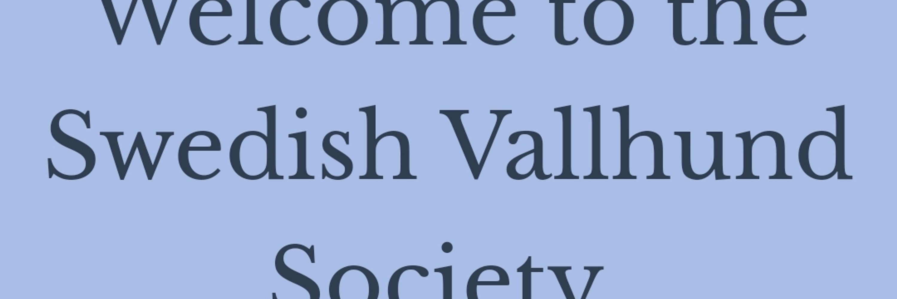 Swedish Vallhund Society UK