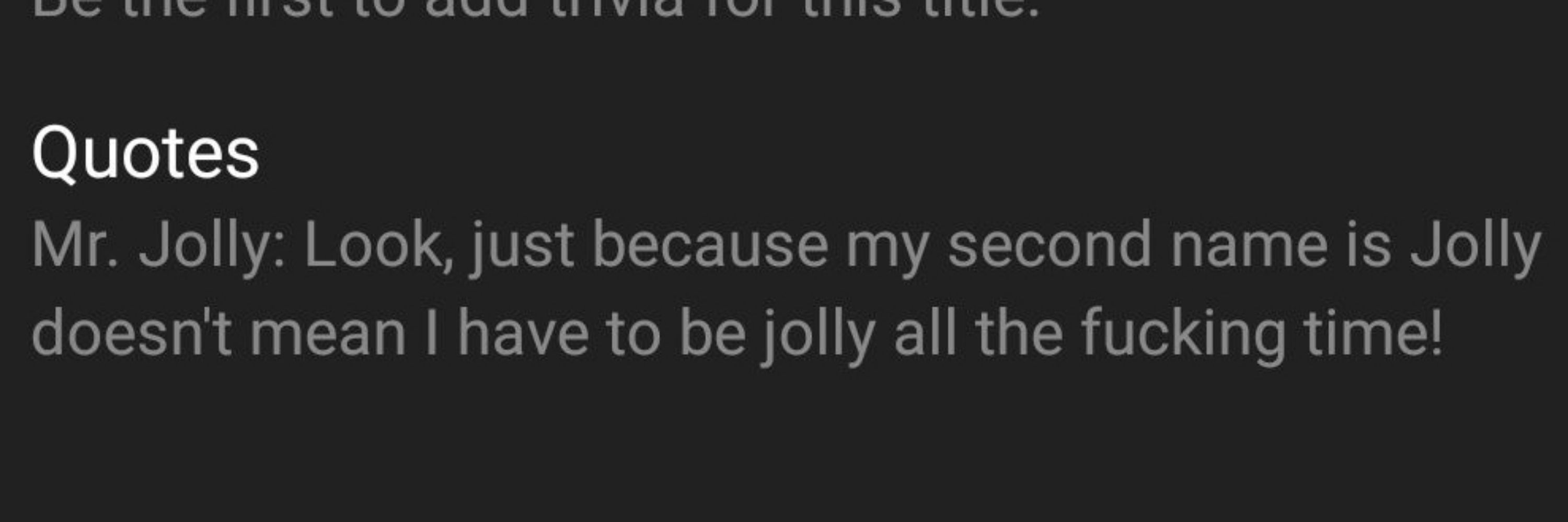 Dr. Jolly