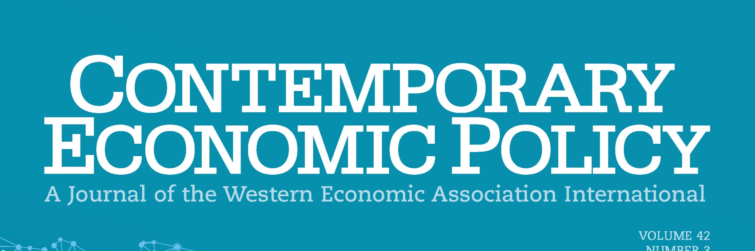 Contemporary Economic Policy