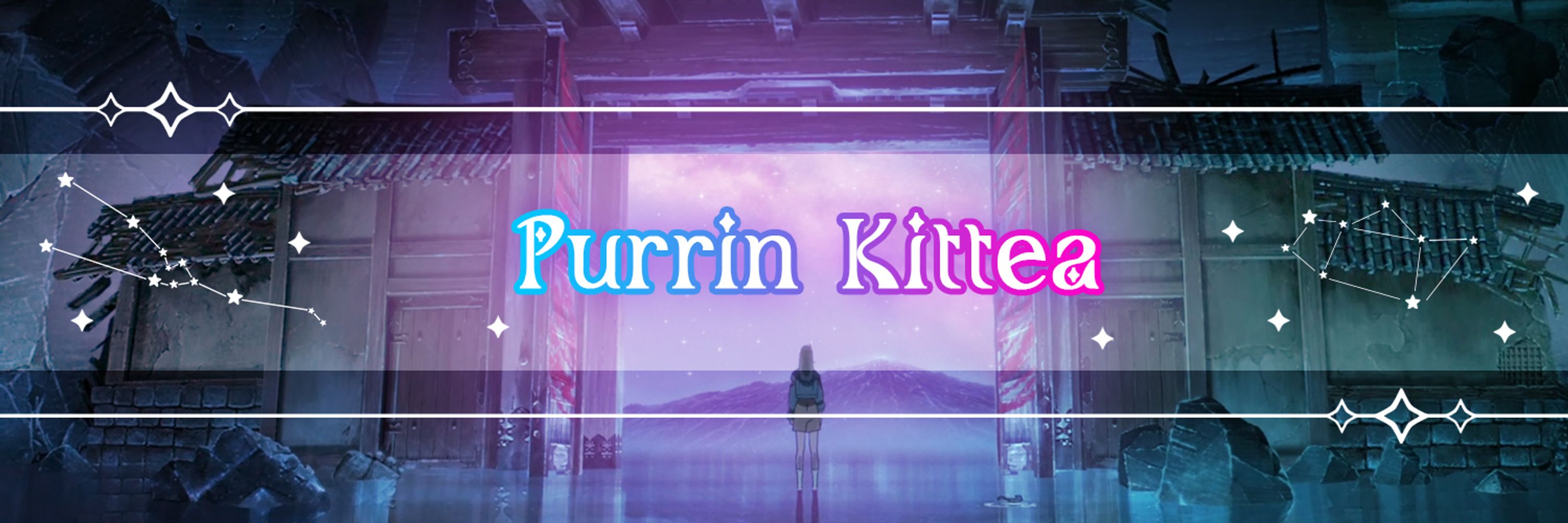 ⟢ Ken ✧ (=^🌘〰️🌒^=)⟆ ✧ 🍮PurrinKittea🐱プッリンキティ☕️ ⟣
