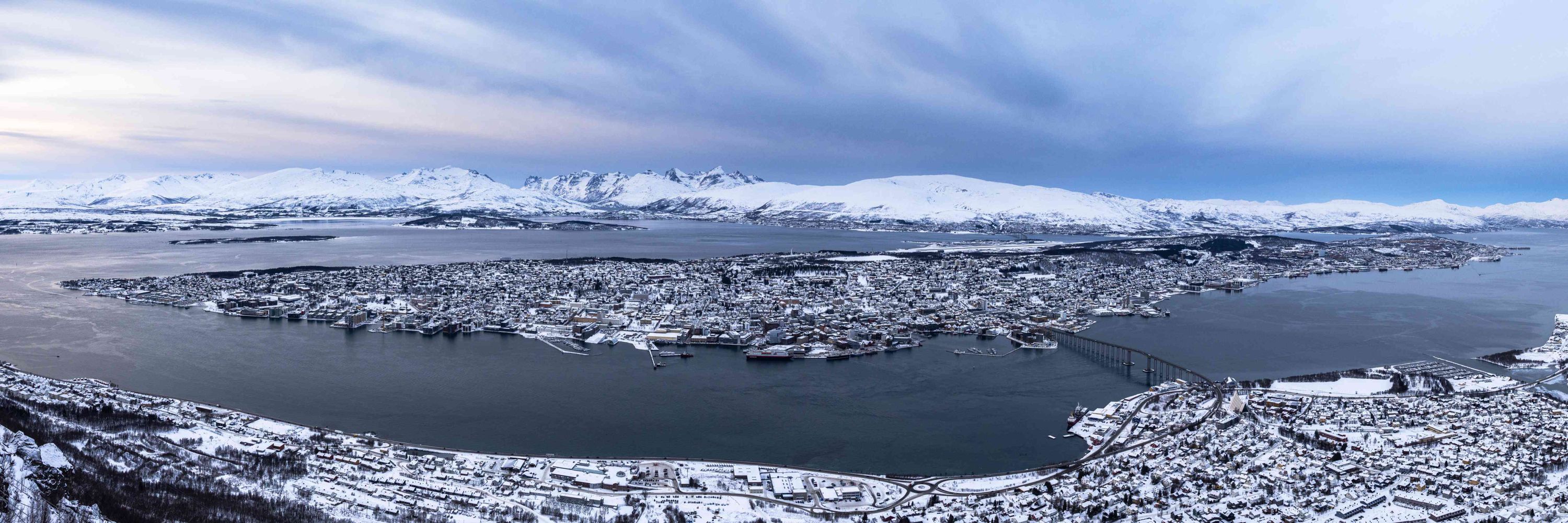 Snow in Tromsø