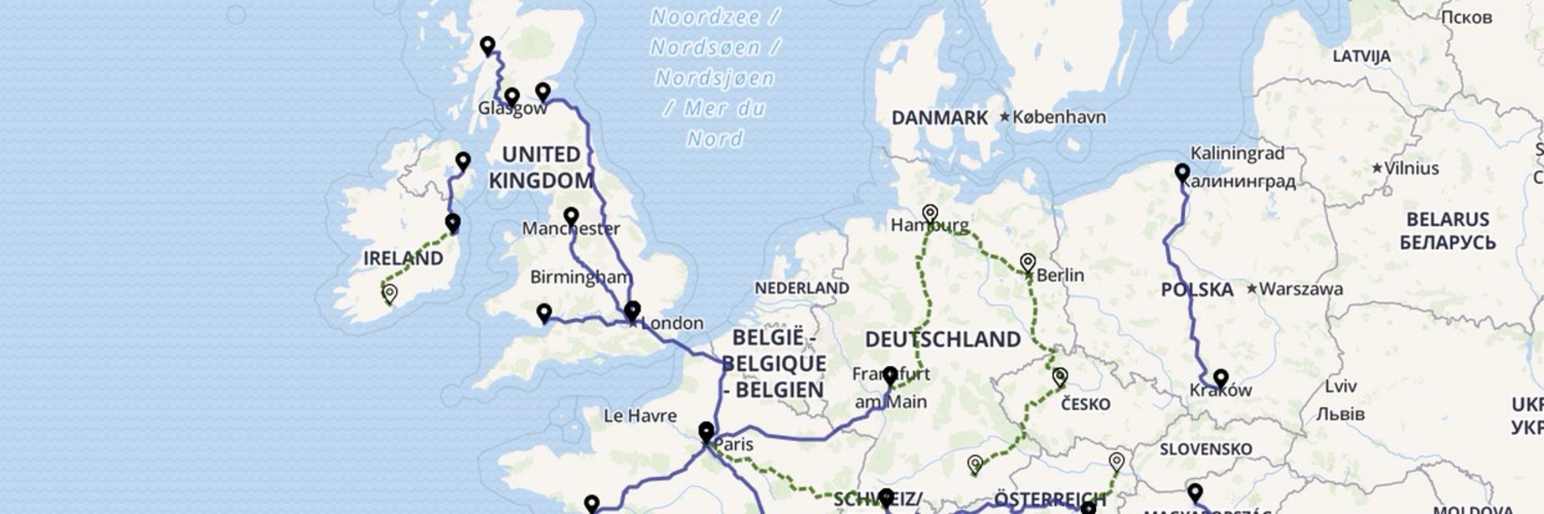 TrainLookout 🛤🗺️ Your rail map