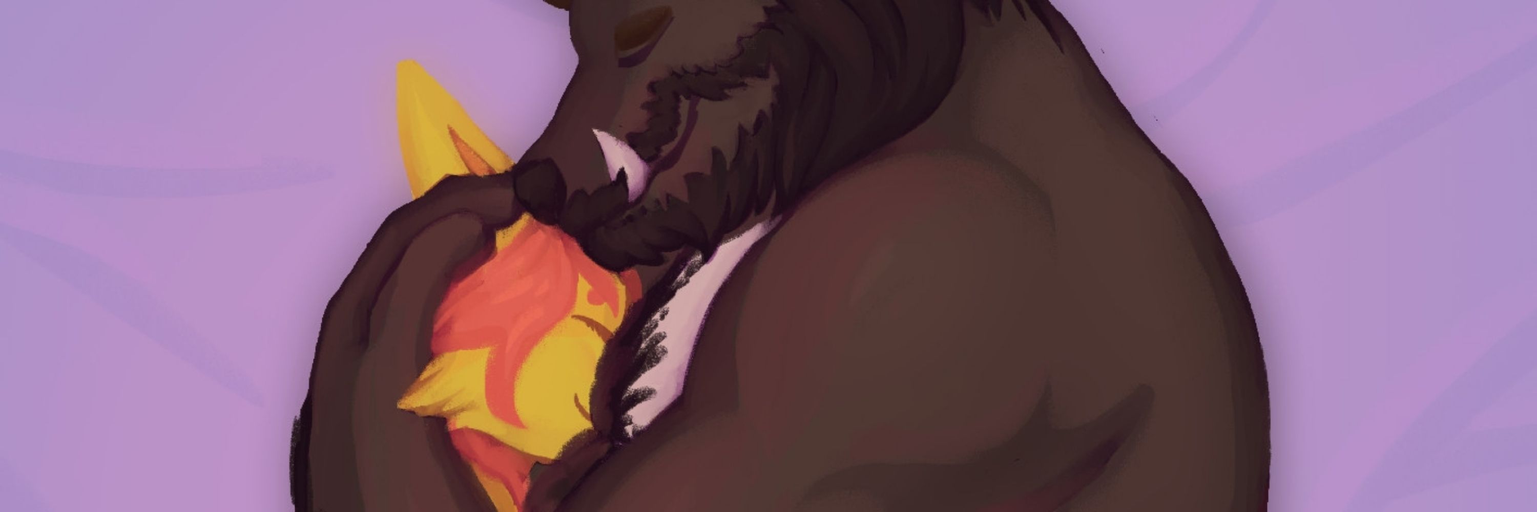 Maxi the fox-wolf - NSFW