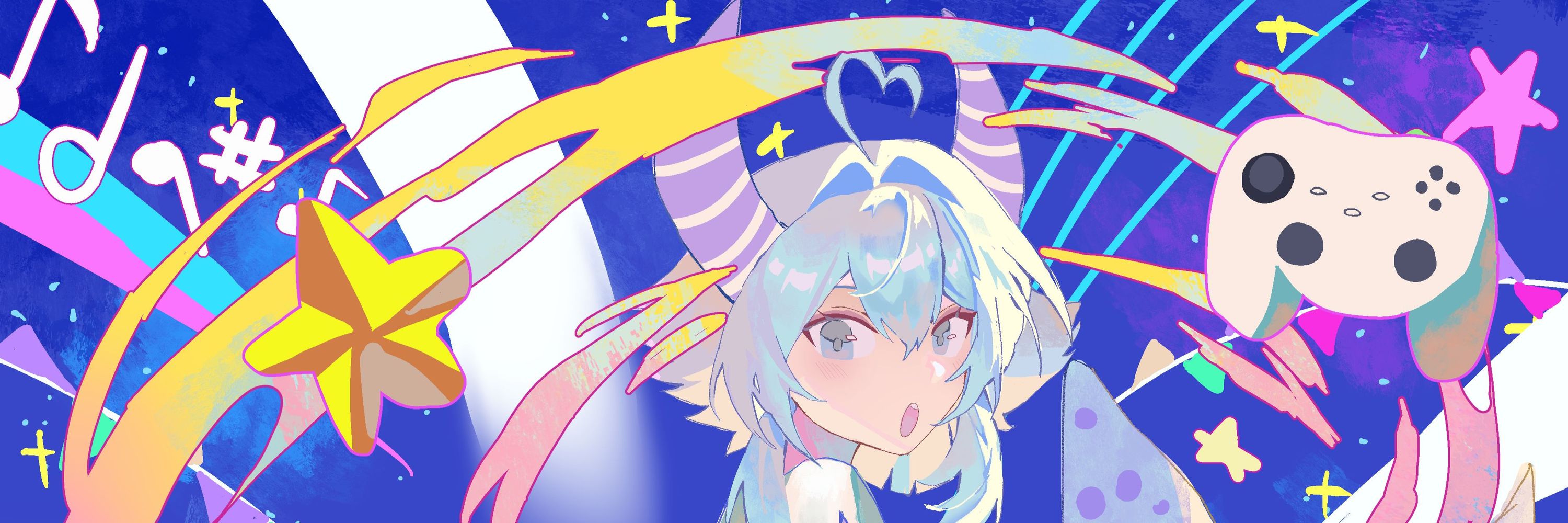 MYUMAA!! ⚠🌌 Nebulous Kaiju Girl x3