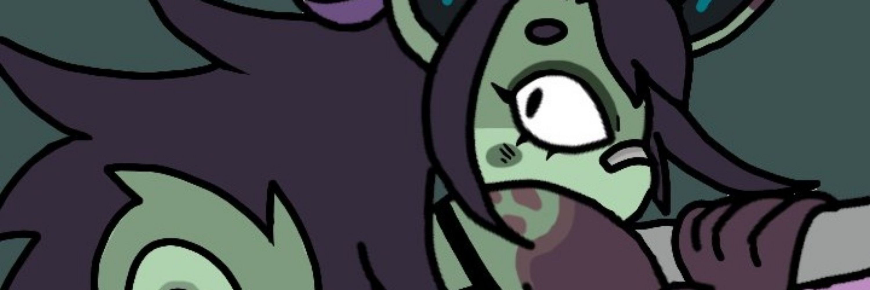 Kixi the Eldritch alien bunny (who also goes by Zerpy)🔞