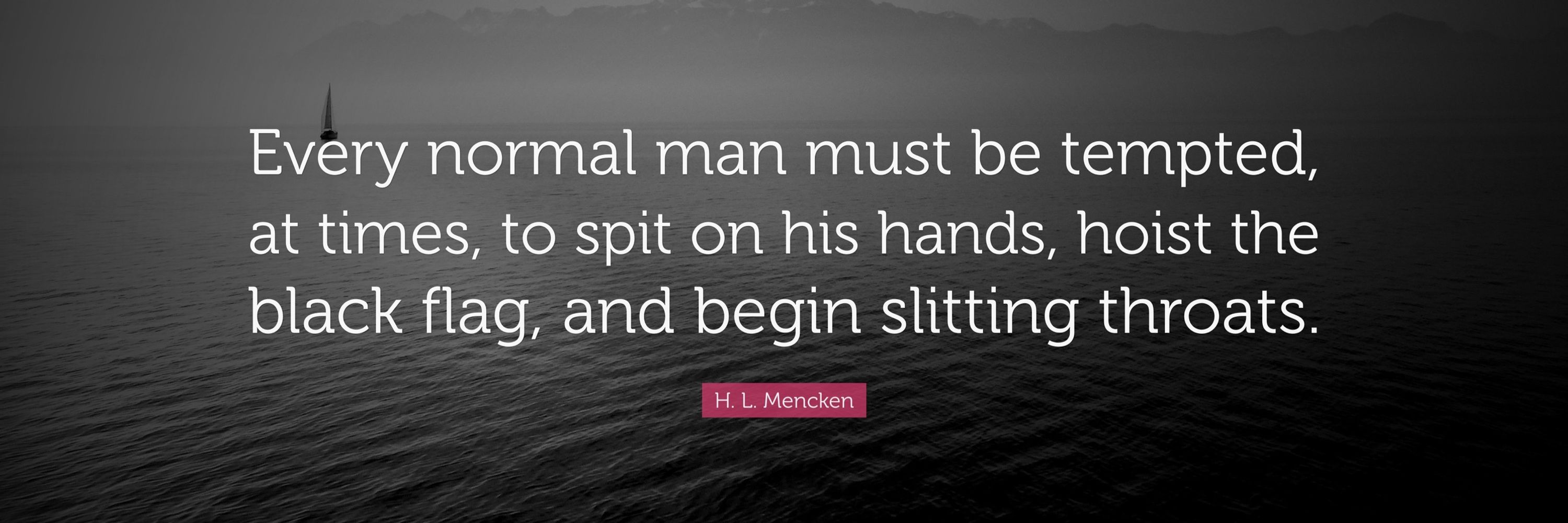 H.L. Mencken’s Winking Ghost