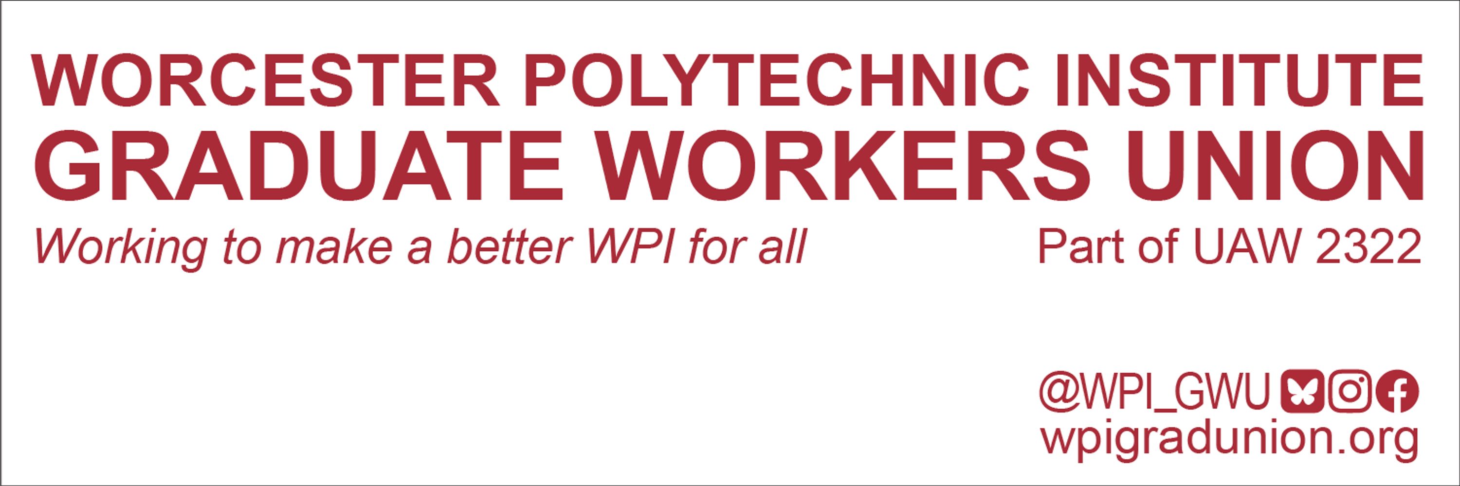 WPI Graduate Workers' Union
