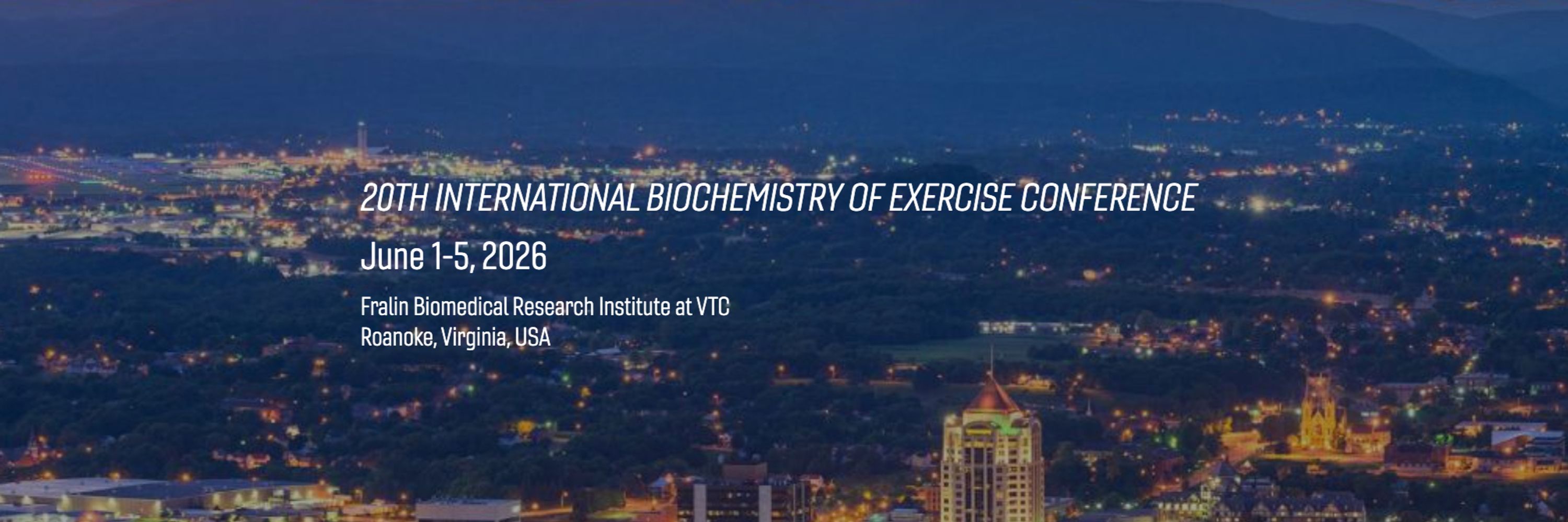 International Biochemistry of Exercise Conference 2026