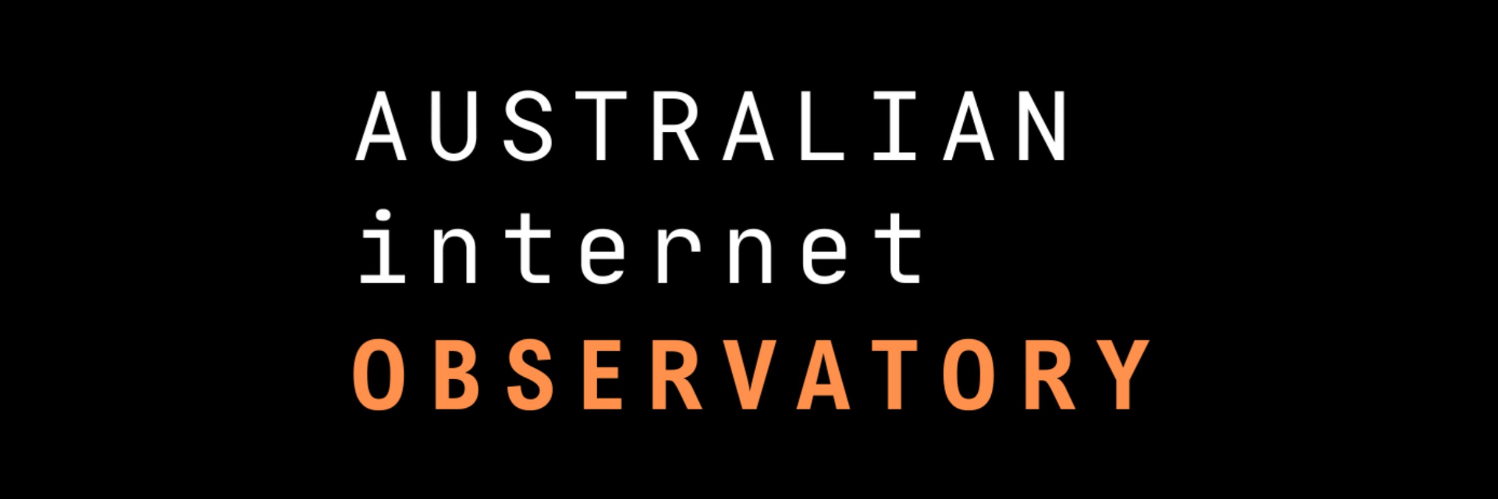 Australian Internet Observatory (AIO)