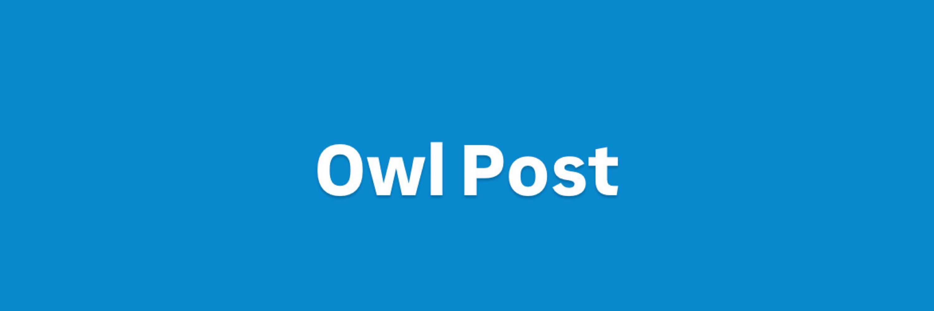 Owl Post