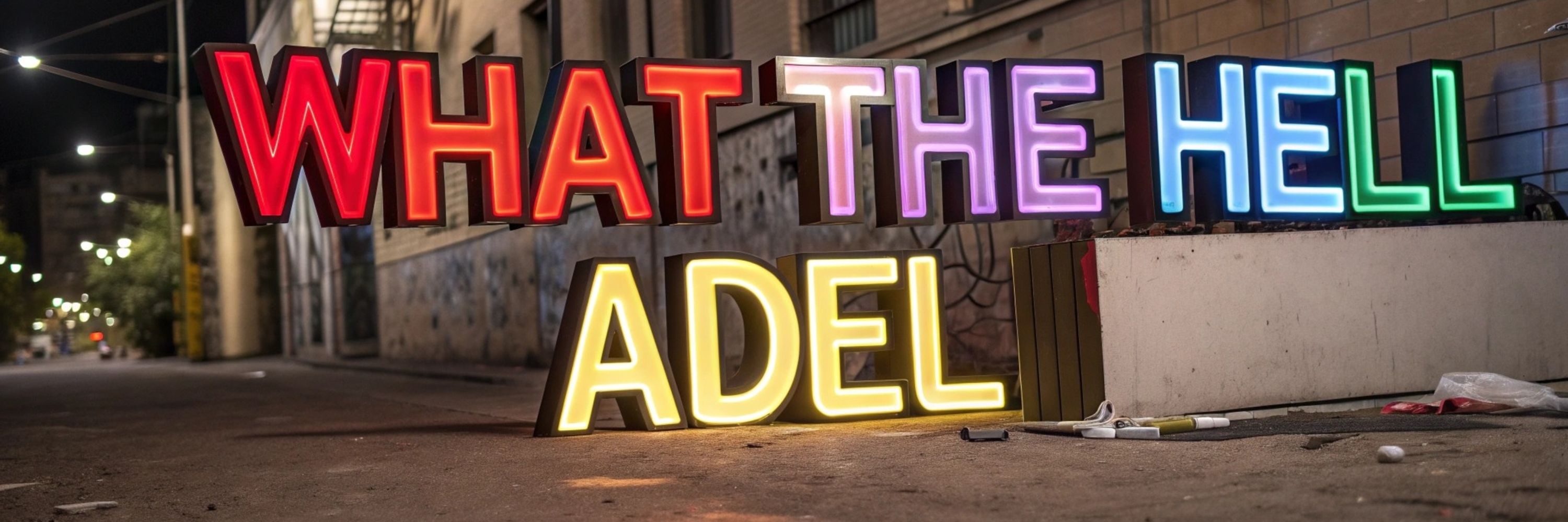 What the hell adel