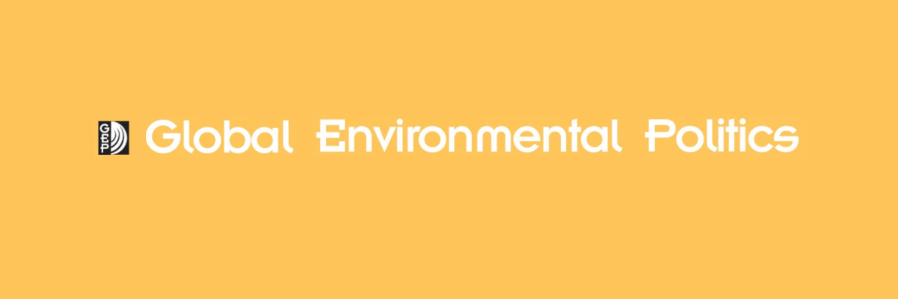 Global Environmental Politics 