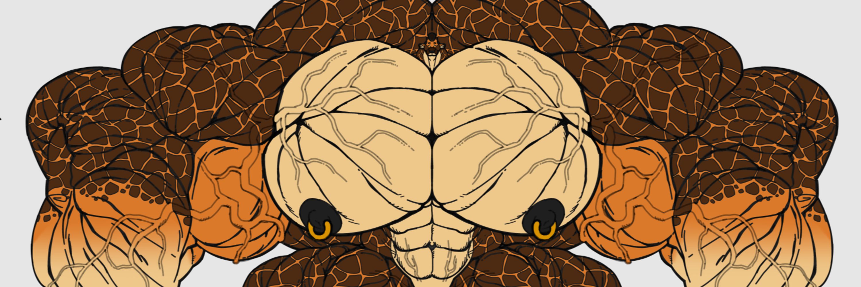 MegaMacro Muscle Giraffe