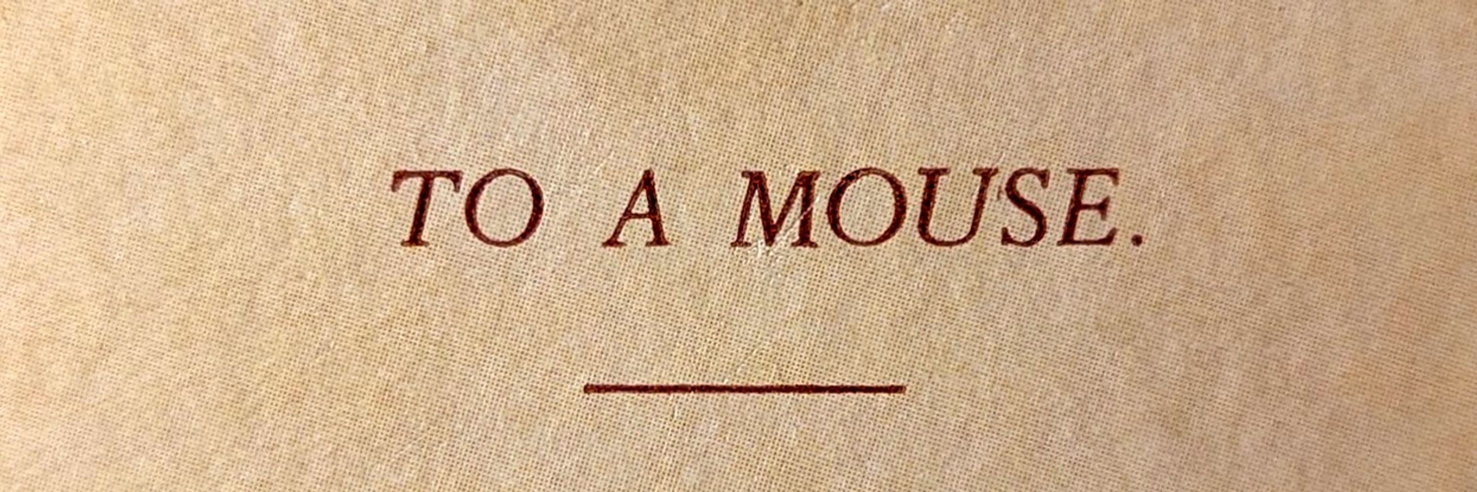 Pyat, a Mouse