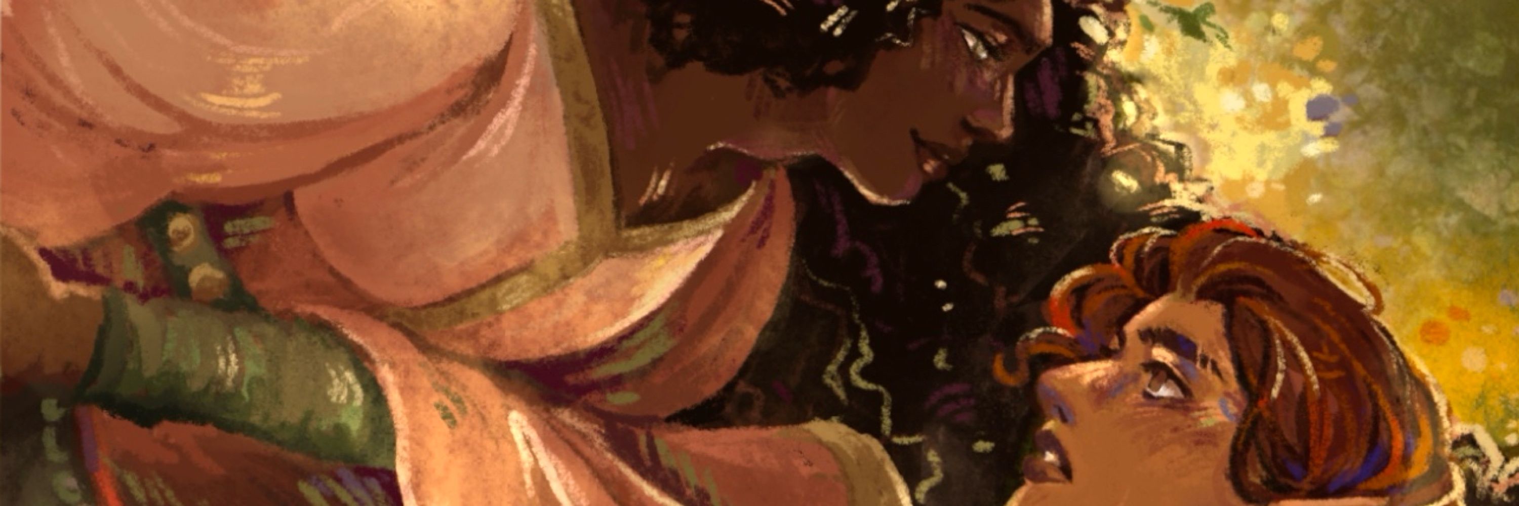 Clary is drawing sapphics every day of November 